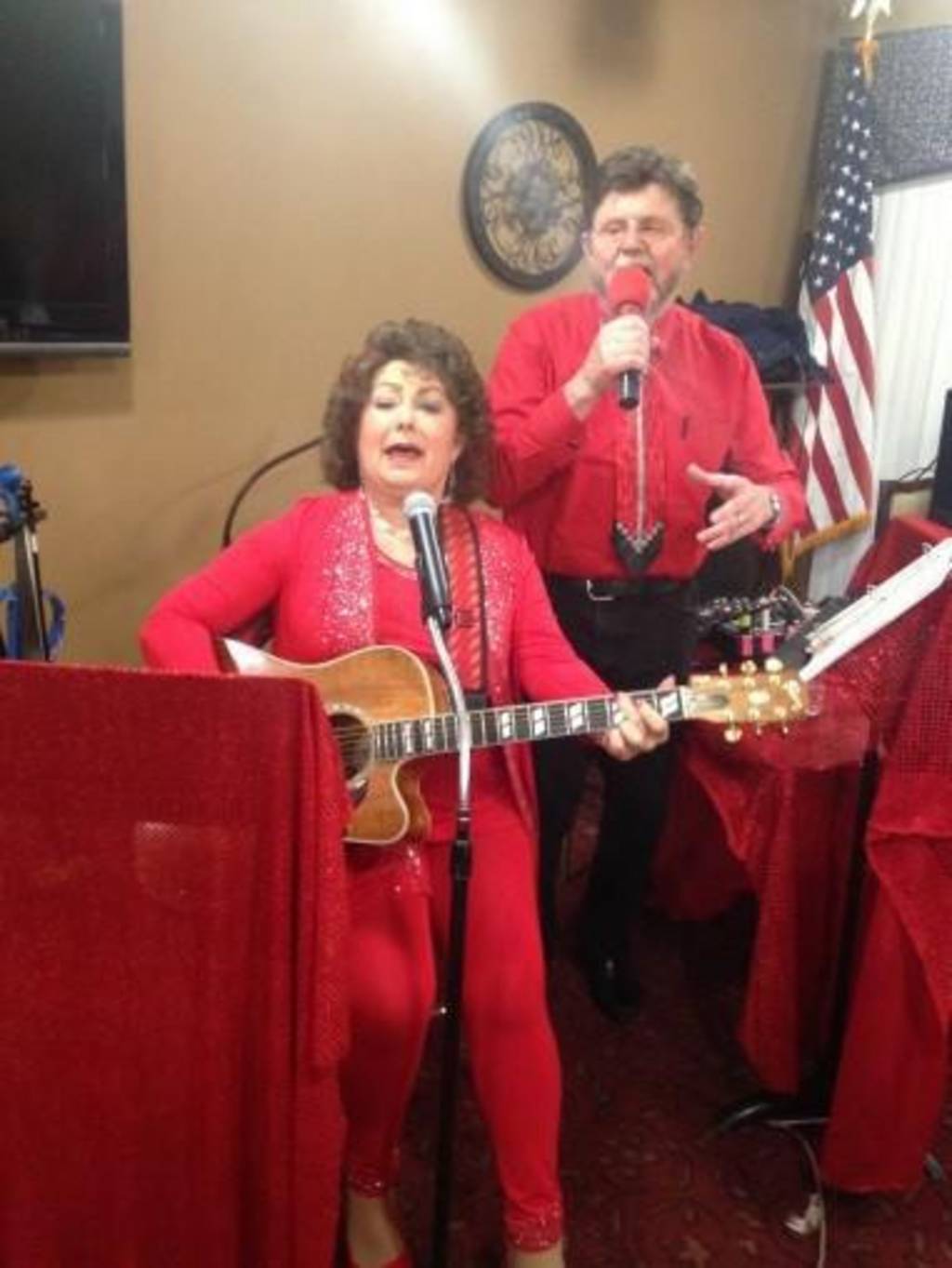 Betty Ridell Performs For The Anthony James Residents