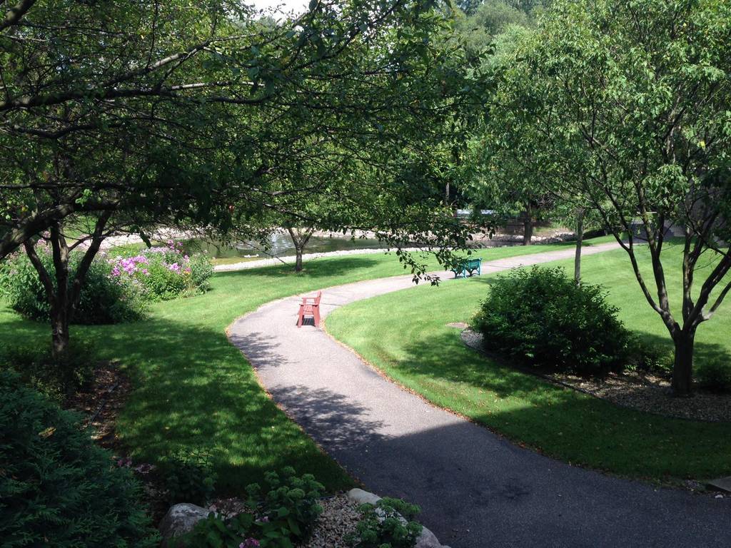 What a Lovely View at Cloverleaf Courts!